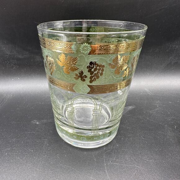 Vintage Cera Golden Grapes Rocks Glasses DOF Set of 6 - Picture 3 of 8